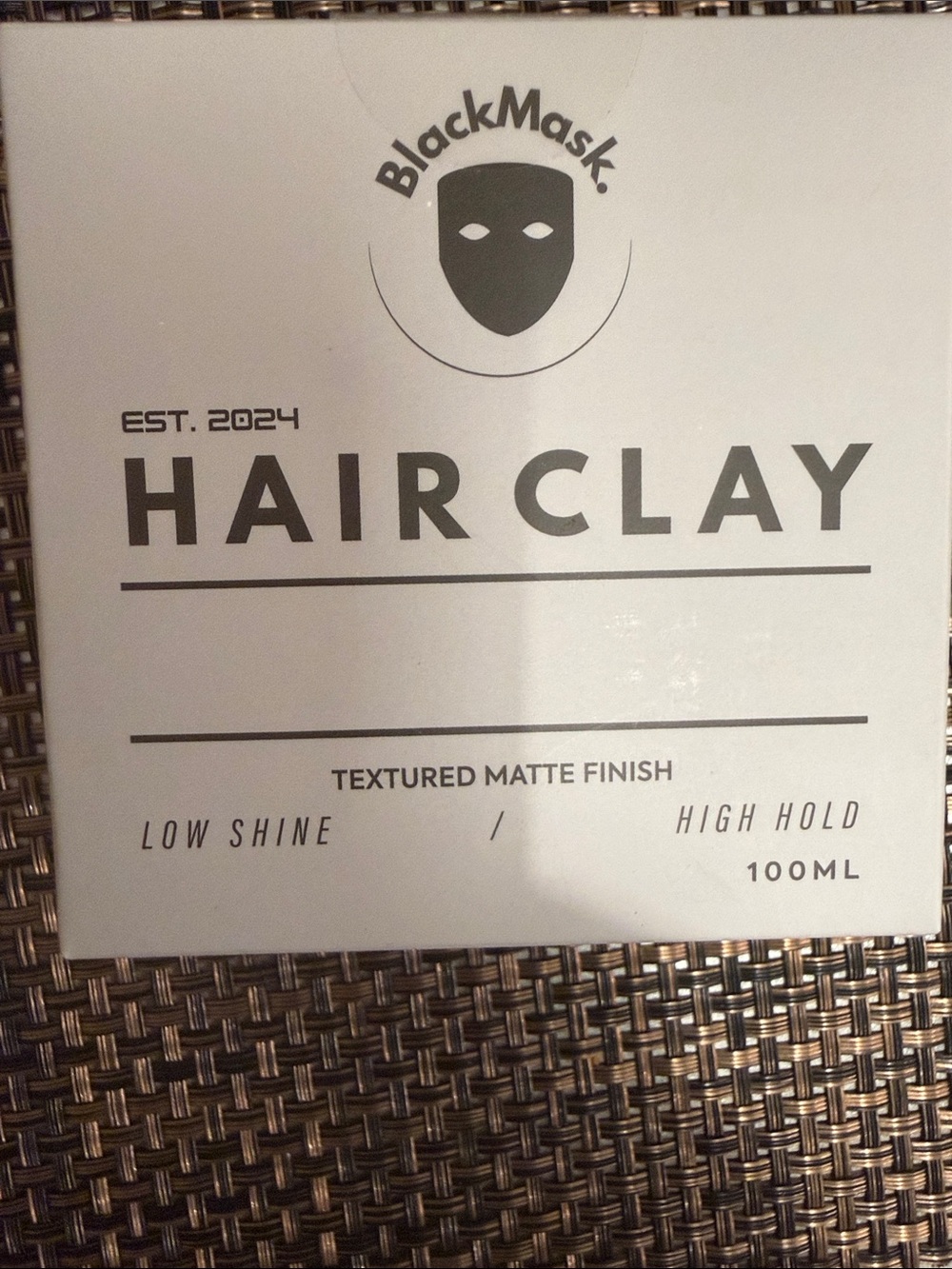 Hair Clay - Textured Matte Finish (100ml) - White
